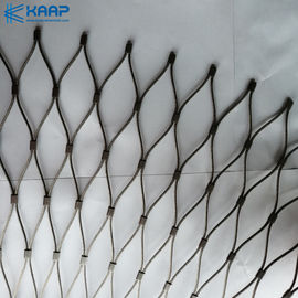 Konstrukcja Diamentowa dekoracyjna tkana siatka druciana
