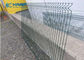 Dekoracyjne spawane panele ogrodzeniowe Odporna na korozję prosta konstrukcja z gięciami
