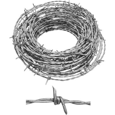 Ocynkowane rolki ogrodzeniowe z drutu kolczastego 1320 Ft z podwójnym skrętem